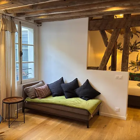 Elevator - Bright 1br In The Heart Of Hip Paris, Montorgueil Appartamento