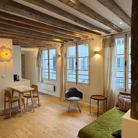Appartamento Elevator - Bright 1br In The Heart Of Hip Paris, Montorgueil *