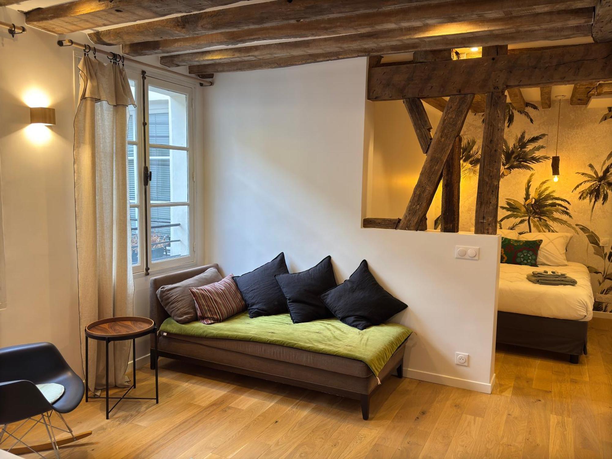 Elevator - Bright 1br In The Heart Of Hip Paris, Montorgueil Appartamento